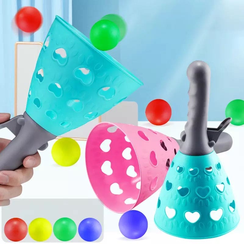 Ping Pong Ball Launcher, Creative Throw And Catching Ball Game Toy, Pop And Catch Ball Toy Indoor And Outdoor Ping Pong Ball Launcher, Creative Throw And Catching Ball Game Toy, Pop And Catch Ball Toy Indoor And Outdoor